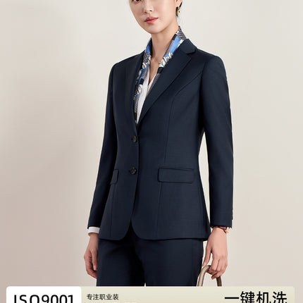 [Luo Hao] 26 Spring High-End Business 100% Pure Wool Suit Women's Commuting Professional Wear Women's Suit Set