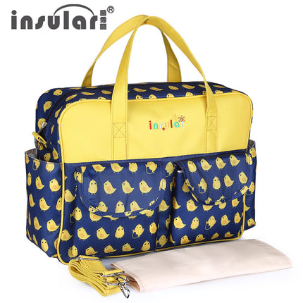 Multifunctional Cross-Body Mommy Bag for Pregnant Women, Fashionable Waterproof Mother and Baby Bag, Portable Maternity Bag, Mother Bag Cross-Border
