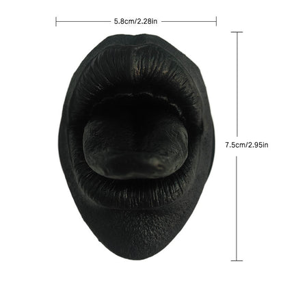 Silicone Ear Model Emulation Human Ear Stud Earrings Display Jewelry Display Bracket Puncture Perforation Tattoo Practice