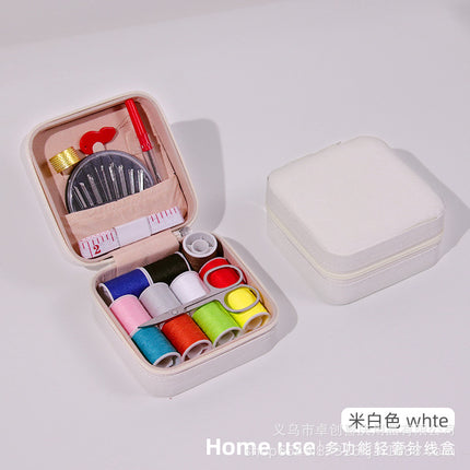High-grade antique household manual sewing box sewing bag sewing bag sewing a generation of hair sewing box needle portable sewing box