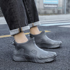 Gray single shoes [standard size] / 40