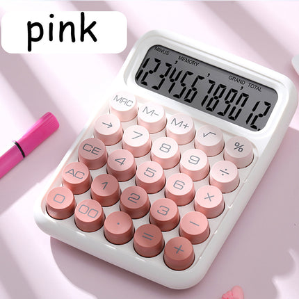 Voice Calculator High Color Value Gradient Portable Computer 12-Bit Large Screen for Office Examination