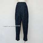 Denim Black Pants / All yards
