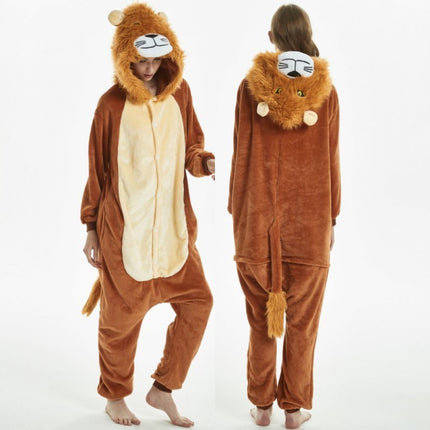 Mixed batch autumn and winter flannel adult cartoon conjoined animal pajamas cheese cat home clothes thick toilet wholesale