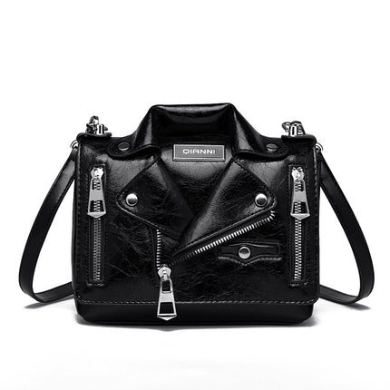 Cross-Border Personalized Clothing Bags for Women 2025 New European and American Fashion Rivet Bags Single Shoulder Crossbody Small Square Bag Trendy