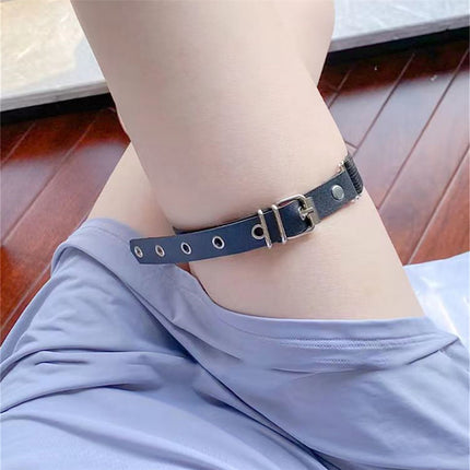 Sexy lingerie women's sexy European and American popular Harajuku punk personality binding leg ring alternative training accessories p4