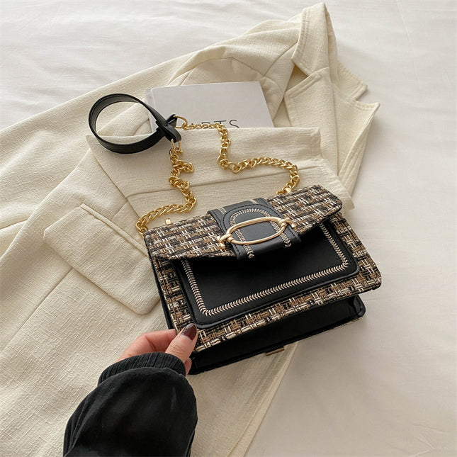 Niche Design Bags 2025 New High-End Simple Chain Bag Ins Popular Versatile Crossbody Bag Women's Bag