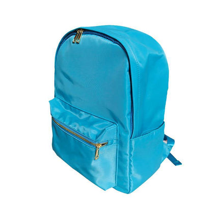 High quality simple backpack in stock waterproof backpack leisure bag large capacity school nylon storage bag