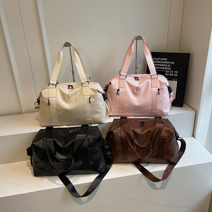 Foreign Trade Women's Travel Bag Short Distance Crossbody Luggage Storage Bag Men's Durable Casual Dry and Wet Separate Gym Bag