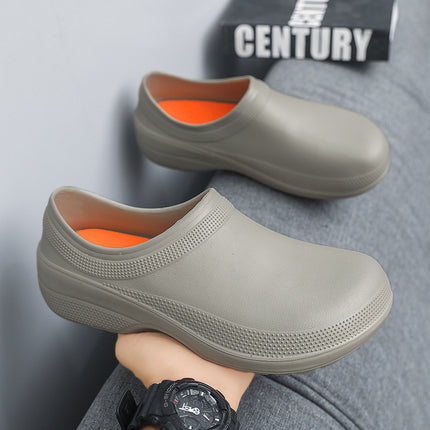 Wholesale Chef Shoes Waterproof, Non-Slip, Waterproof, Four-Season Wear, Canteen Hotel Special Kitchen Work Shoes, High-End Labor Protection Shoes