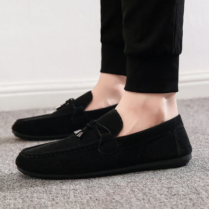 Doug shoes men's business shoes men's casual shoes Korean version of Doug shoes 2024 new trembles fast hand a generation of hair