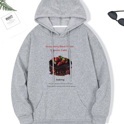 Fashion Joker Hoodie College Style Alphabet Print