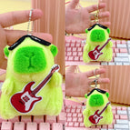 Bead chain style / Green red guitar capibala