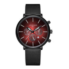 Black shell red face black net