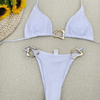 S01406 white swimsuit / S
