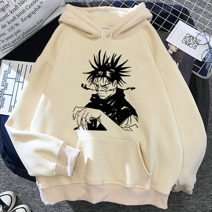 Choso Hoodie Print Design Comics Clothing Teenage Graphic Sports Casual Harajuku Sweatshirts Casual