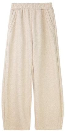 New Autumn and Winter Women's Personalized Versatile Scimitar Pants for Travel, Sports Casual Pants, Loose Wide-Leg Sports Pants