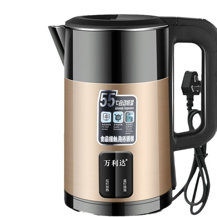 Zhengwanda Electric Kettle for Home Use, Food-Grade Stainless Steel Kettle with Integrated Insulation and Intelligent Constant Temperature Control