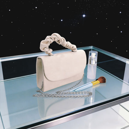 2025 Niche Cross-Border Velvet Bag, Elegant Mini Hair Tie Handbag, Elegant and Versatile One-Shoulder Cross-Body Bag