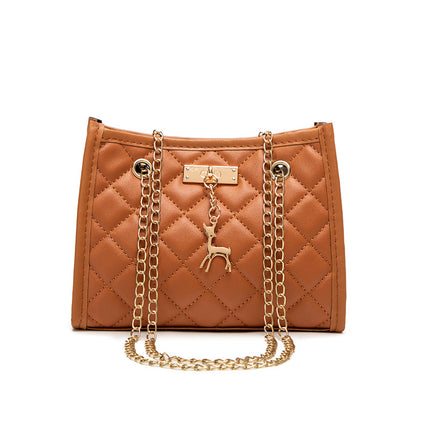 Bags for Women Wholesale Small Bags 2024New Ladies Embroidered Quilted Shoulder Bag Export Classic Casual Ladies Bag