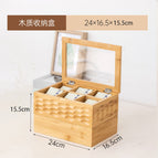Double layer storage box