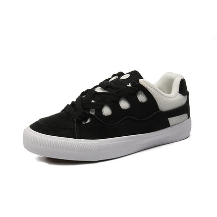 Spring New Low-top Board Shoes Trendy All-match Frosted Leather Bread Shoes Men's Fashionable All-match Lightweight Casual Shoes Cross-border