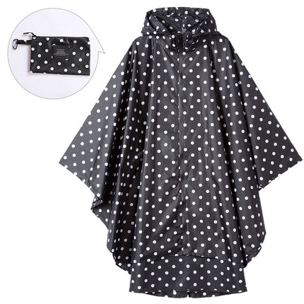 Foreign Trade Multifunctional Poncho Raincoat Unisex Poncho Outdoor Three-In-One Waterproof Raincoat Cycling Hiking Camping Style