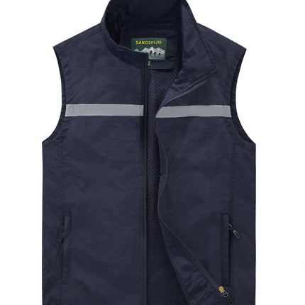 Vest Custom Printing LOGO Outdoor Mountaineering Camping Function Luya Multifunctional Summer Tooling Photography Vest