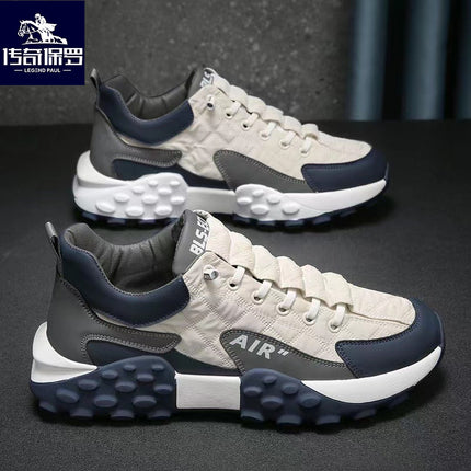 Paul 2025 Autumn and Winter New Sports and Casual Shoes Non-Slip Casual High-Top Trendyy Versatile Men's High-End Versatile Shoes