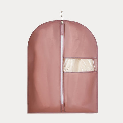 Clothes Dust Cover Household Clothes Coat Non-woven Clothes Cover Storage Clothes Dust Cover Hanging Pocket Manufacturers
