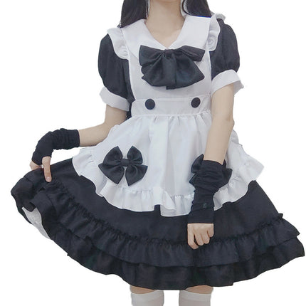 Exported to Japan Lolita Dress Lolita Lolita Dress Maid Uniform Soft Girl Cafe Maid Uniform