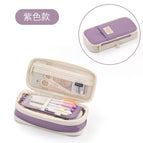 Twill pencil case [purple]