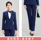 Blue suit + blue pants / S