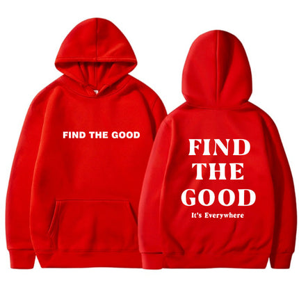 Foreign Trade Women's Velvet Sweatshirt Plain Letter Print Kangaroo Flap Pocket Pants Drawstring Print Hoodie