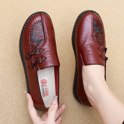 Old Beijing cloth shoes old man cotton shoes winter grandma warm non-slip middle-aged old lady fleece-lined women's shoes mother shoes