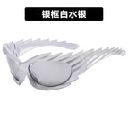 Silver frame white mercury / As shown in the picture