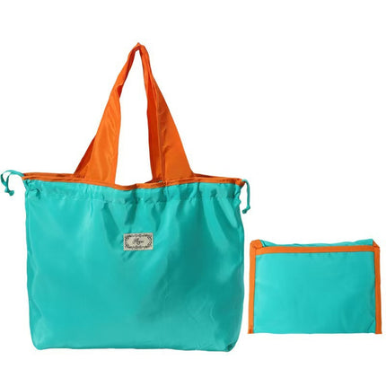 Cross-border Japanese and Korean Environmental Protection Bag Large Capacity Supermarket Shopping Bag Handbag Waterproof Single Room Bag Mummy Sundries Storage Bag
