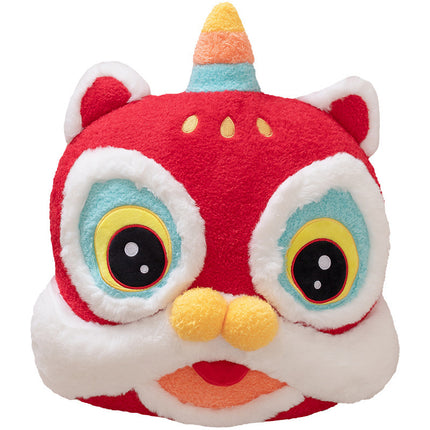 National Tide Lion Wake New Year Pillow Plush Toy Home Doll Ornaments Living Room Sofa Pillow Company Annual Meeting Gift