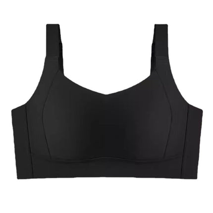 Glow Surface Non-Traceless plus size Underwear Women's Parammary Thin Large Chest Small Bra No-Rings Comfortable Bra