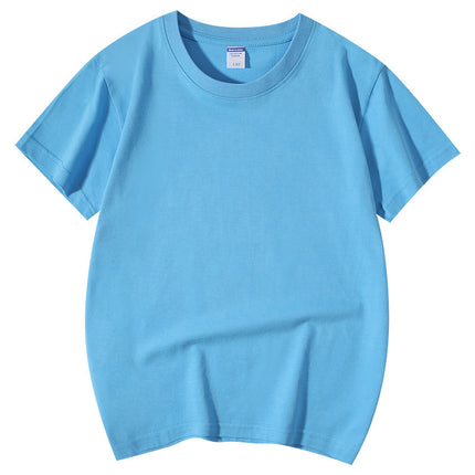 Nezha and Ao Bing Style Pure Cotton T-Shirts, Round Neck Cultural Shirts, Class Uniforms, Kindergarten Group Wear, Casual and Versatile