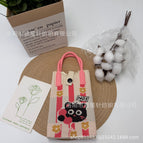 Peach color = korean style cartoon