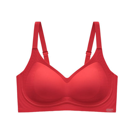 Kissy Series Underwear Traceless Push-up Vest Classic Sling-off Paramelia Non-rimless Bra