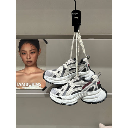 Sports Shoes Casual Women's 2025 Autumn New Thick-Soled Dad Shoes Heightening Versatile Breathable Fashion Women's Sports Shoes