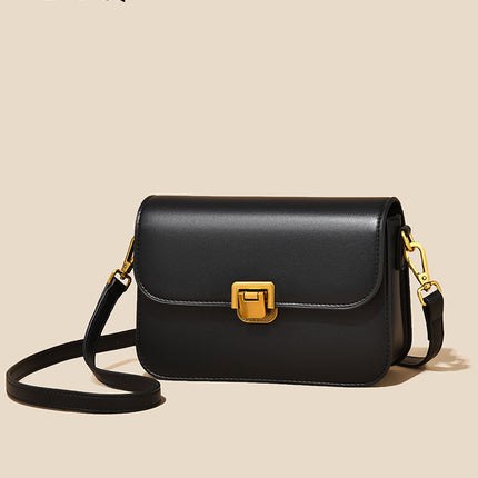 Vansiman Women's Bag Spring and Summer Bag Women's Crossbody Bag High-end Underarm Bag Bags Shiling Bag Leather Bag