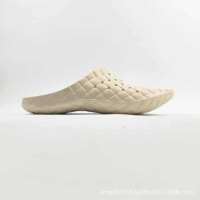 【Bv Men's Shoes】Indoor and Outdoor Casual Eva Rubber Sandals, Home Bathroom Slippers, Lightweight with Heel Coverage