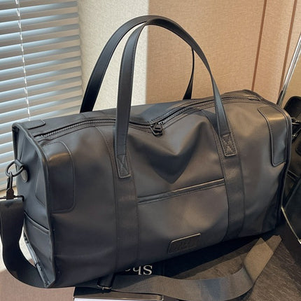Large Capacity Travel Bag Can Carry Fashionable Luggage Bag Retro Handbag Dry and Wet Separate Sports Fitness Bag