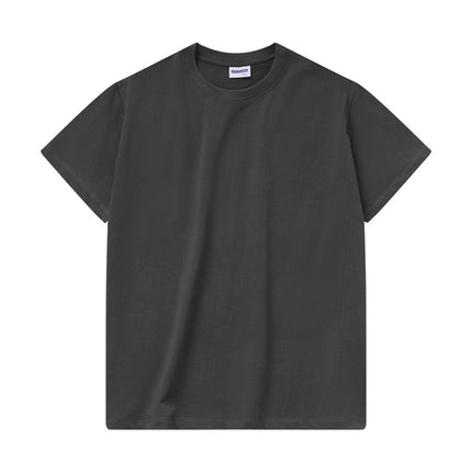 Cross-Border Supply Manufacturer Direct Sales T-Shirt Customized Round Neck Comfortable Loose Short-Sleeved T-Shirt Light Board Blank Board Summer Girls
