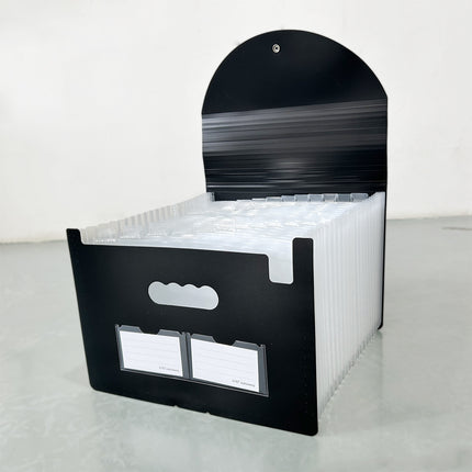 A4 File Folder Accordion Bag Large Capacity 13/25 Layer Document Organizer Student Test Paper Holder Can Stand Upright File Bag