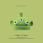 Pure green playful three eyes
