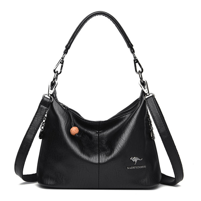 Bag Women's Bag New 2025 Guofeng New Middle-aged Mother Bag Crossbody Bag Women's Shoulder Bag Women's One Piece Hair